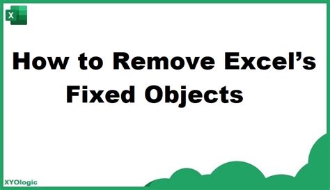 fixed objects will move excel|Excel Fixed Objects will Move Error: 7 Working .
